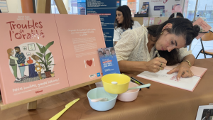 Rencontre avec Juliette Mercier, alias Stomie Busy, illustratrice de la bande dessinée Les troubles de l’oralité